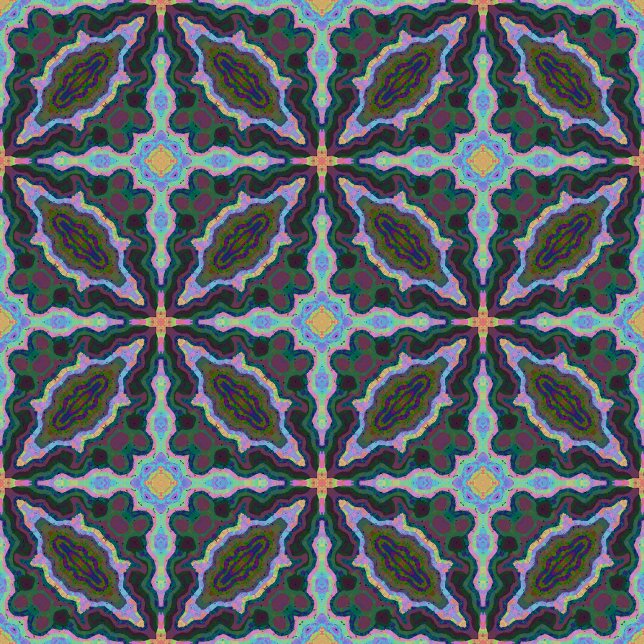 Blumenuhren Quadratische Wanduhr (Von Creator hochgeladen)