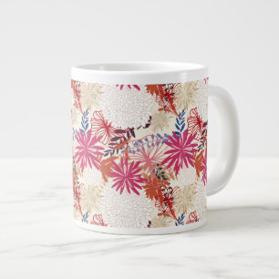 Blumenuntergrund 3 Jumbo-Tasse
