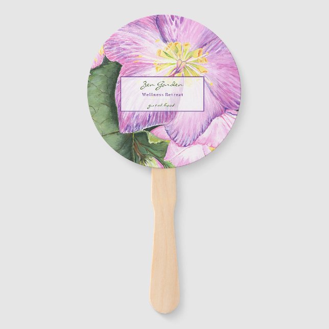 Blumenurlaub  fächer (Vorderseite)