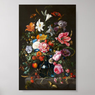 Blumenvase Jan Davidsz de Heem Poster