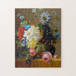 Blumenvase Kunst Vintag Puzzle