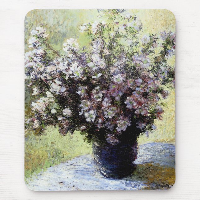 Blumenvase Mousepad (Vorne)
