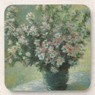 Blumenvase von Claude Monet Getränkeuntersetzer