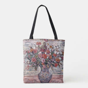 Blumenvase, Zinnias von Maurice Prendergast