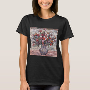 Blumenvase, Zinnias von Maurice Prendergast T-Shirt