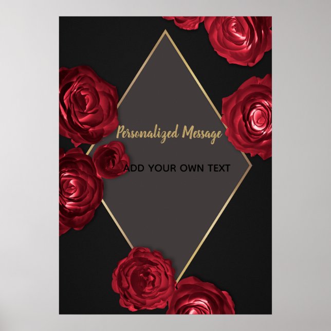 Blumenveranstaltung Poster (Vorne)