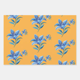 Blumenverpackungspapier Geschenkpapier Set