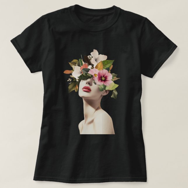 Blumenvisionen T-Shirt (Design vorne)