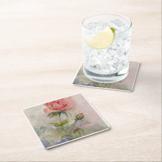 Blumenvorleger Rechteckiger Pappuntersetzer