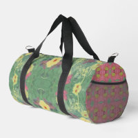 Blumenwaldfußboden Druck Nähtasche
