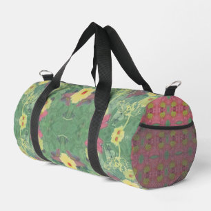 Blumenwaldfußboden Druck Nähtasche Duffle Bag