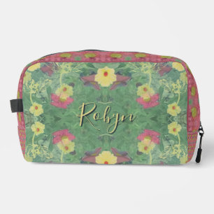 Blumenwaldfußboden Druck Nähtasche Waschbeutel