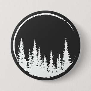 Blumenwaldkreislauf-Baum Liebeswald Baum Button