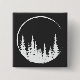 Blumenwaldkreislauf-Baum Liebeswald Baum Button