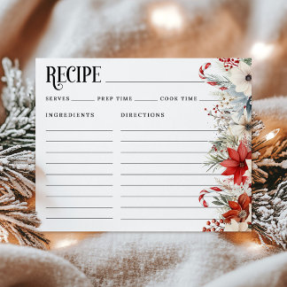 Blumenweihnachtskarte Brautparty Rezept