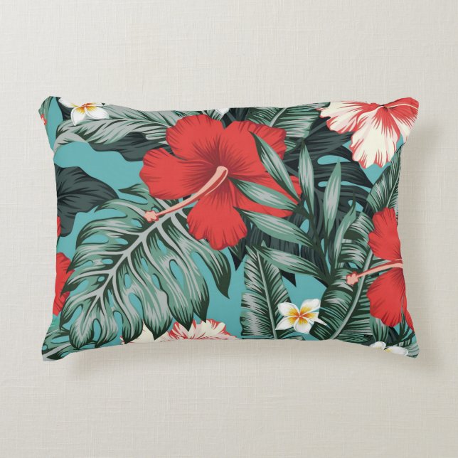 Blumenwerfer Dekokissen (Vorderseite)