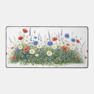 Blumenwiese Botanischer Garten Blumen Schreibtischunterlage