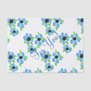 Blumenzapier Seidenpapier