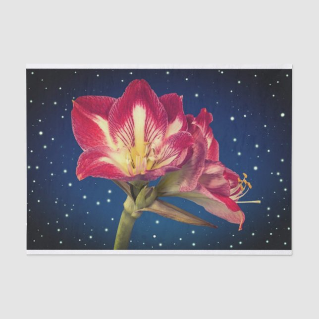 Blumenzapier Seidenpapier (Vorderseite)