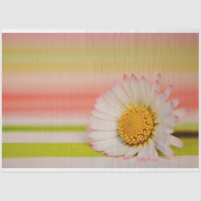 Blumenzapier Seidenpapier (Vorderseite)