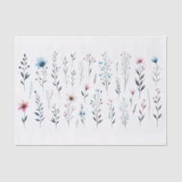 Blumenzapier Seidenpapier