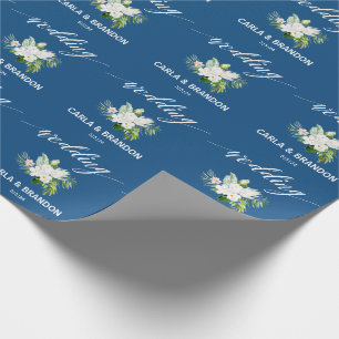 Blumenzettel Geschenkpapier