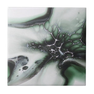 Blumenziegel, 4,25x4,25" fliese