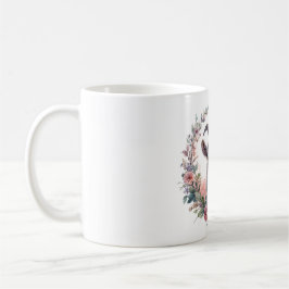 Blumenziegenportrait Kaffeetasse