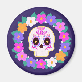 Blumenzucker-Blume Magnet