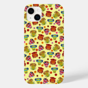 Blumenzuckerschädel Case-Mate iPhone Hülle