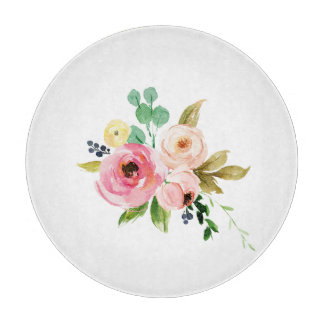 Blumenzuschnitt Schneidebrett