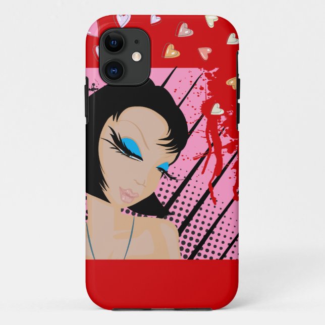 Blumenzweig mit Vögeln iPhone 5 Fall Case-Mate iPhone Hülle (Rückseite)