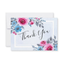 Blumenzwiebelblume Dankeschön-Karte