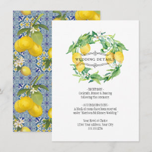 Blumenzwiebelblütenblätter - Details zur Hochzeit Einladung