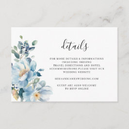 Blumenzwiebelkarte Begleitkarte