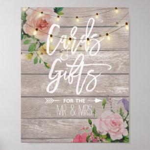 Blumenzwiebelleuchten Karten Geschenke Hochzeitsze Poster