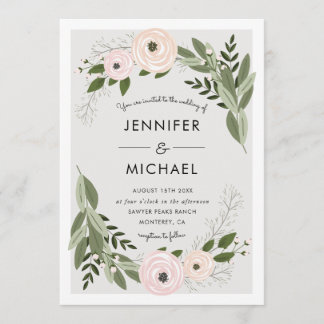 Blumenzwiebeln - Einladung zur Hochzeit