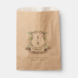 Blumenzwiebeln mit Wappen Geschenktütchen