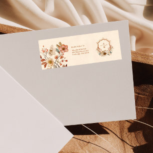 Blumenzwiebeln mit Wappen Monogram