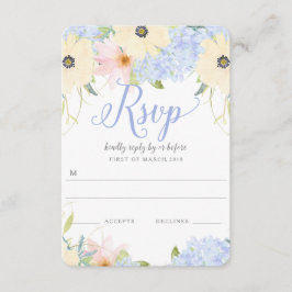Blumenzwiebeln Vintager Frühling UAWG RSVP Karte