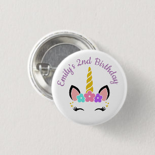 Blumenzwiebeln zum Geburtstag Button