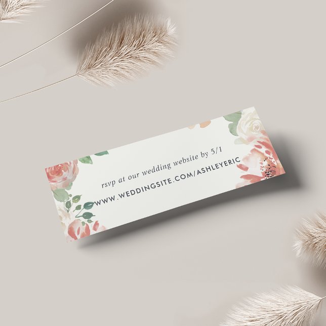 Blumenzwiebelwebsite RSVP Cards (Von Creator hochgeladen)