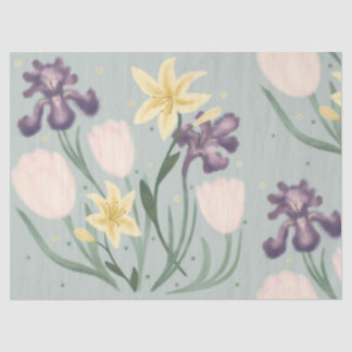 Blumenzwirn Seidenpapier