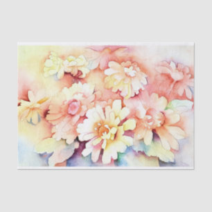 Blumenzwirnpapier für Sommerzeit Seidenpapier