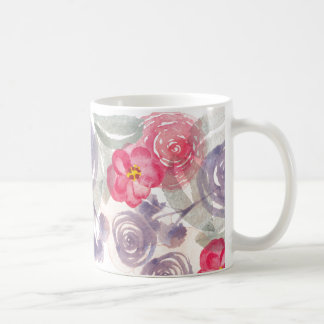 Blumewatercolor-Tasse Tasse