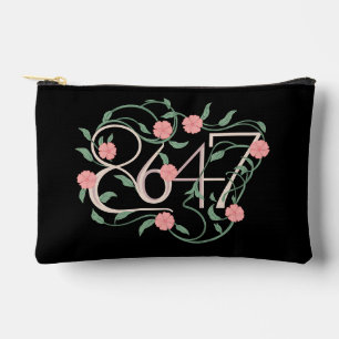 Blumig Subtil Anti Trump 8647 86 47 Boho Zubehörtasche