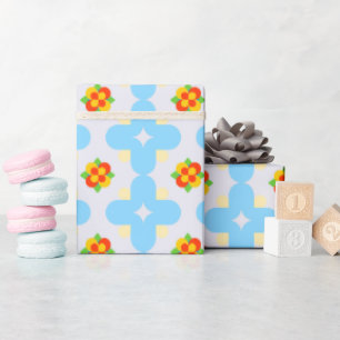 Blumige Harmonie – Hibiskus-Inspiration  Geschenkpapier