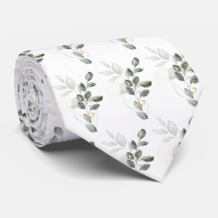 Blumige Hochzeitskrawatte Krawatte