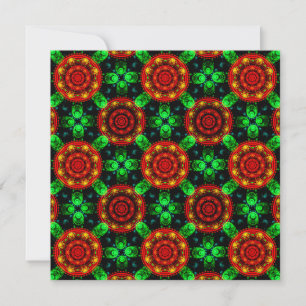 Blumige moderne Boho elegante abstrakte Muster #50