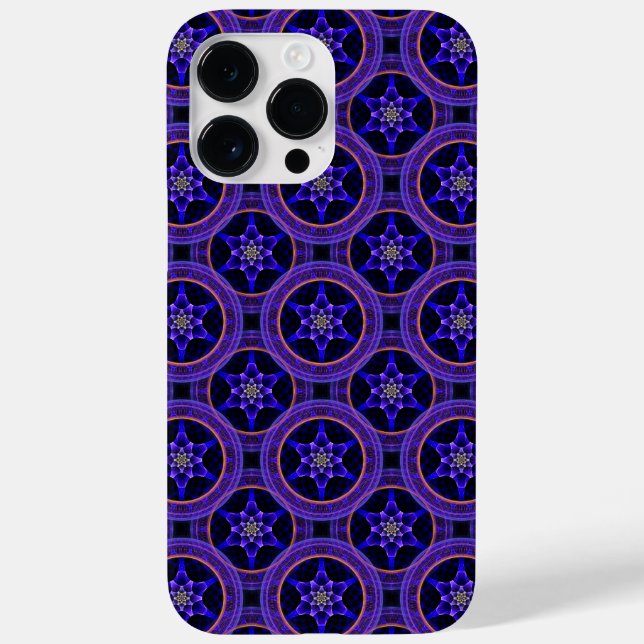 Blumige moderne Boho elegante abstrakte Muster #50 Case-Mate iPhone Hülle (Rückseite)
